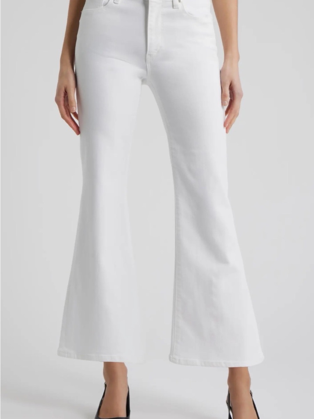 Frame The Pixie Icon High Waist Flare Jeans Size 27 in perfect condition